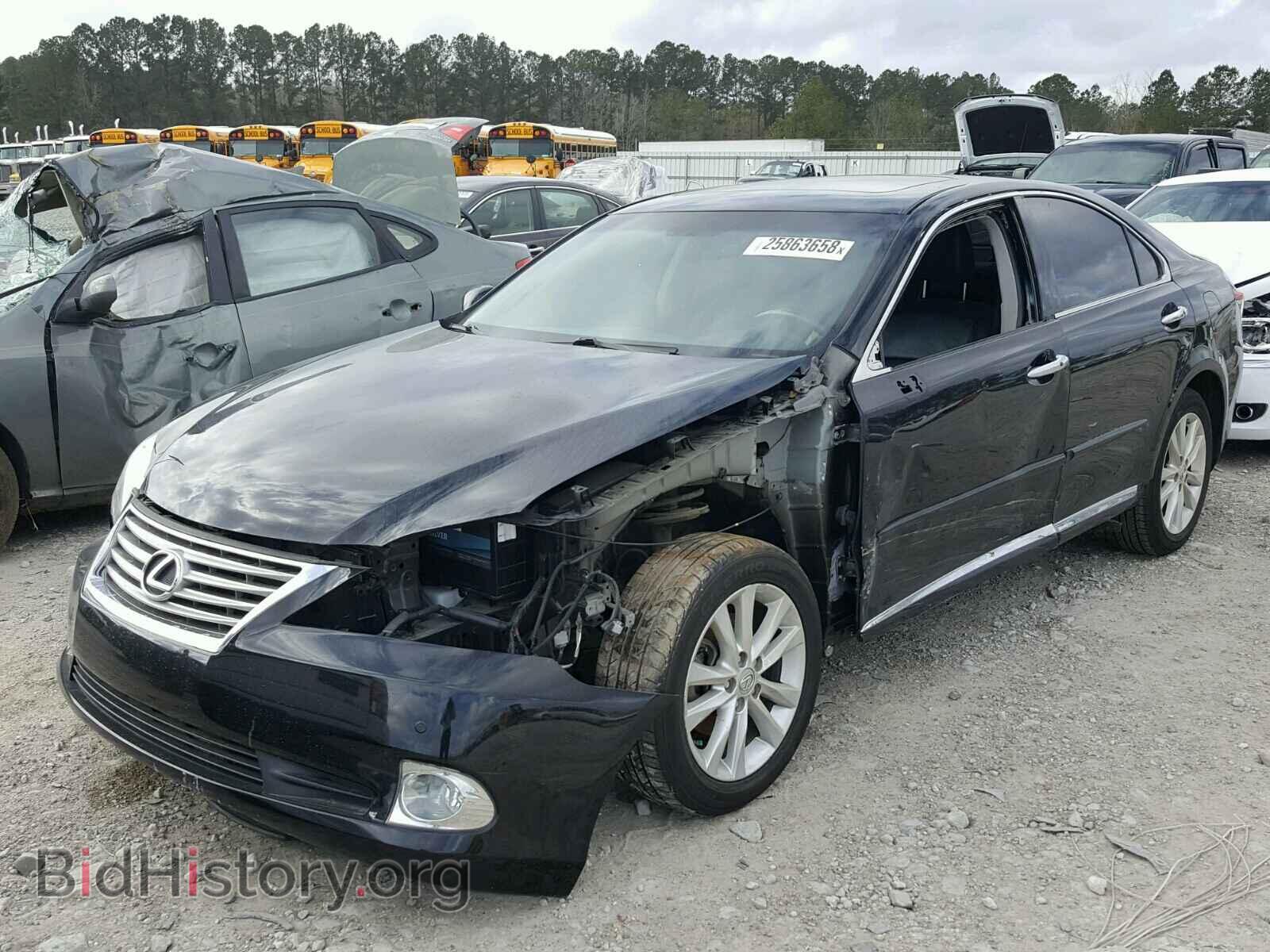 2011 LEXUS ES350 - VIN: JTHBK1EG5B2465703 - Фото 2