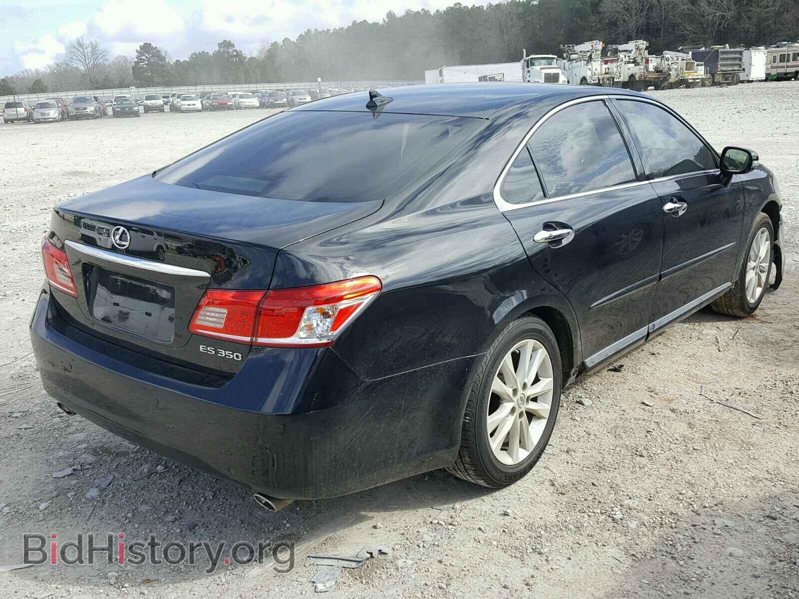 2011 LEXUS ES350 - VIN: JTHBK1EG5B2465703 - Фото 4