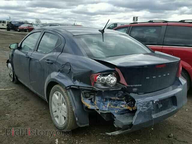 2013 DODGE AVENGER - VIN: 1C3CDZAB7DN752247 - Фото 3