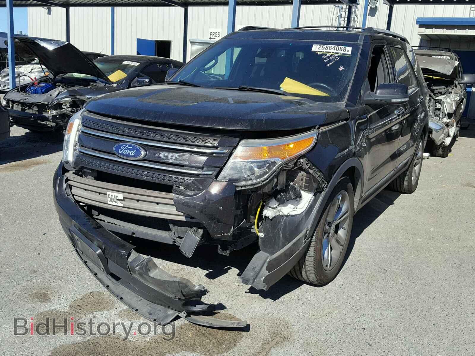 2014 FORD EXPLORER - VIN: 1FM5K7F80EGB90348 - Фото 2