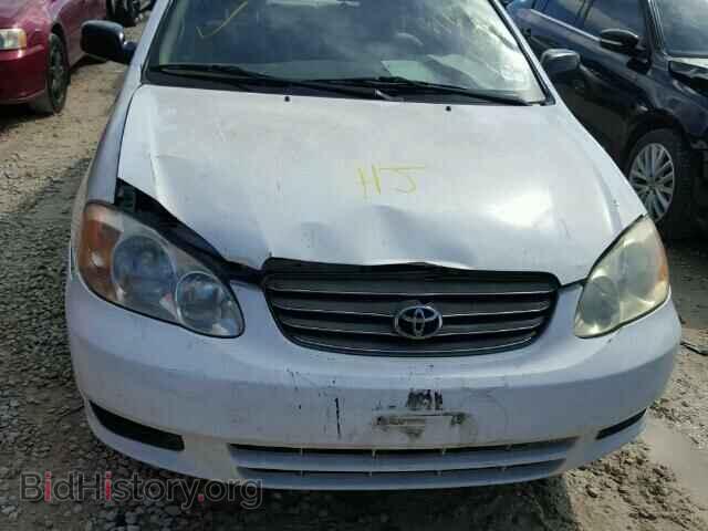 2003 TOYOTA COROLLA - VIN: 1NXBR32E03Z167105 - Фото 9