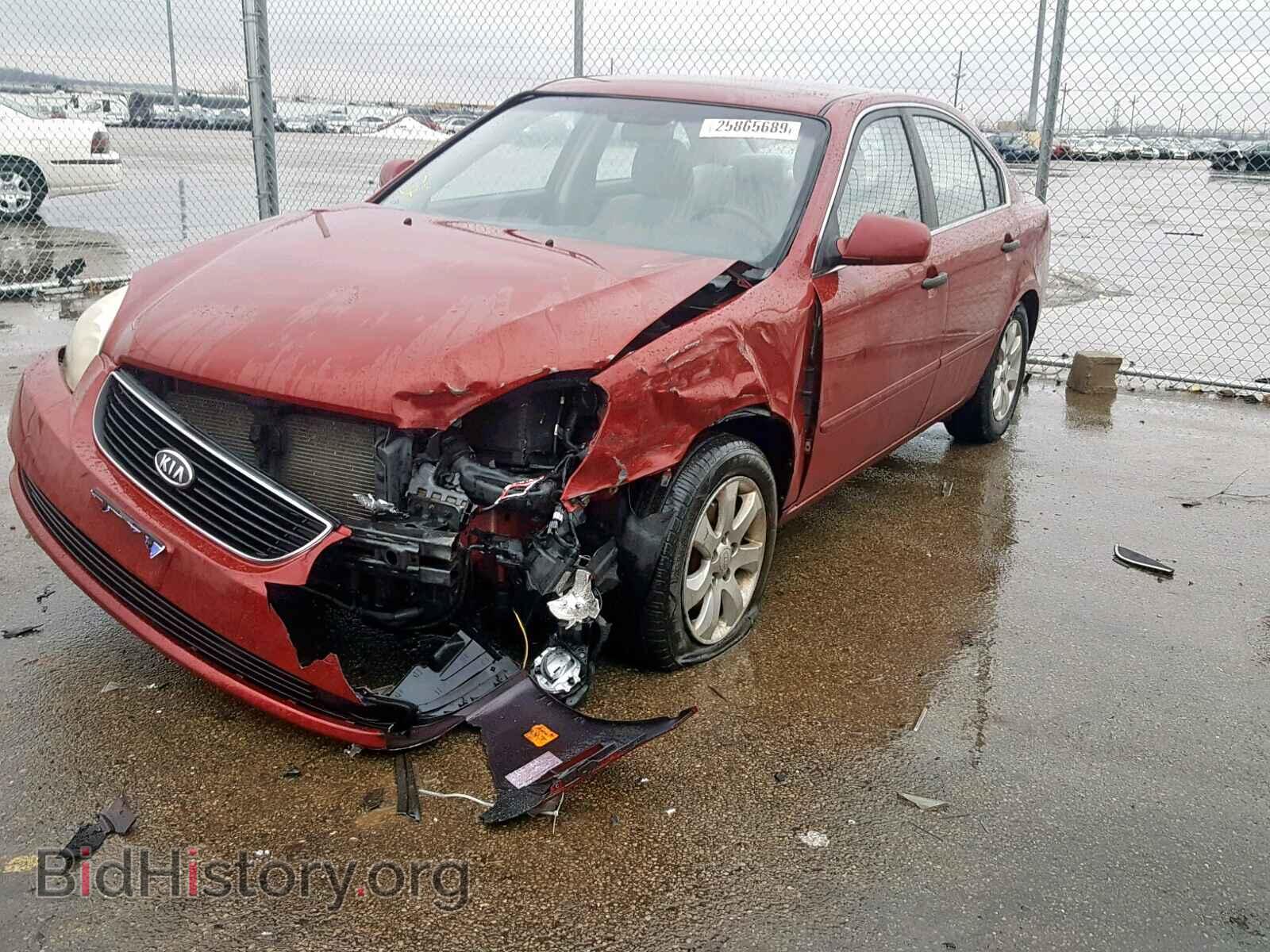2008 KIA OPTIMA - VIN: KNAGE124385194072 - Фото 2