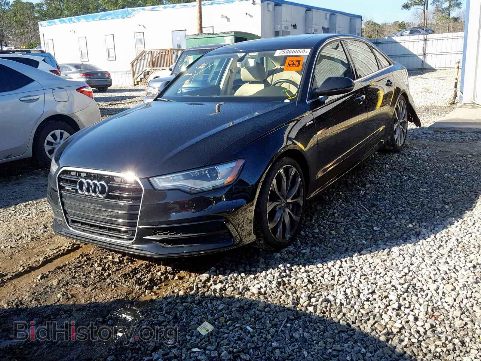2014 AUDI A6 - VIN: WAUHGAFC0EN093017 - Фото 2