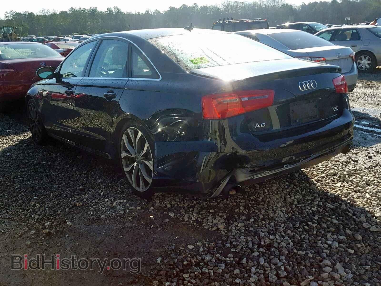 2014 AUDI A6 - VIN: WAUHGAFC0EN093017 - Фото 3