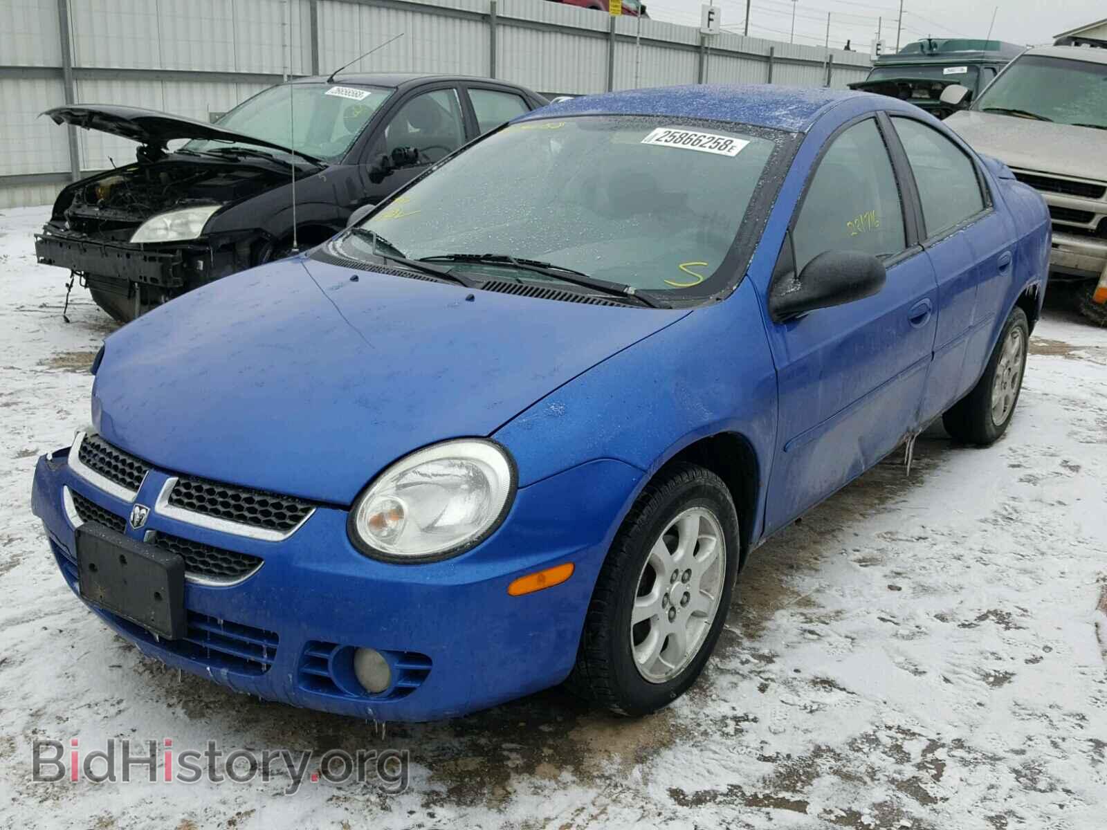 2005 DODGE NEON - VIN: 1B3ES56C55D237695 - Фото 2