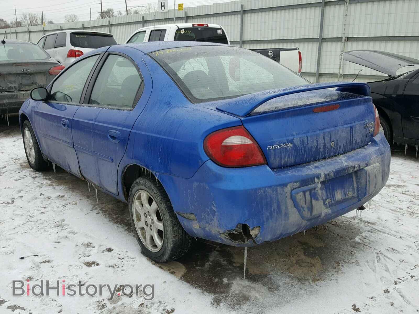 2005 DODGE NEON - VIN: 1B3ES56C55D237695 - Фото 3