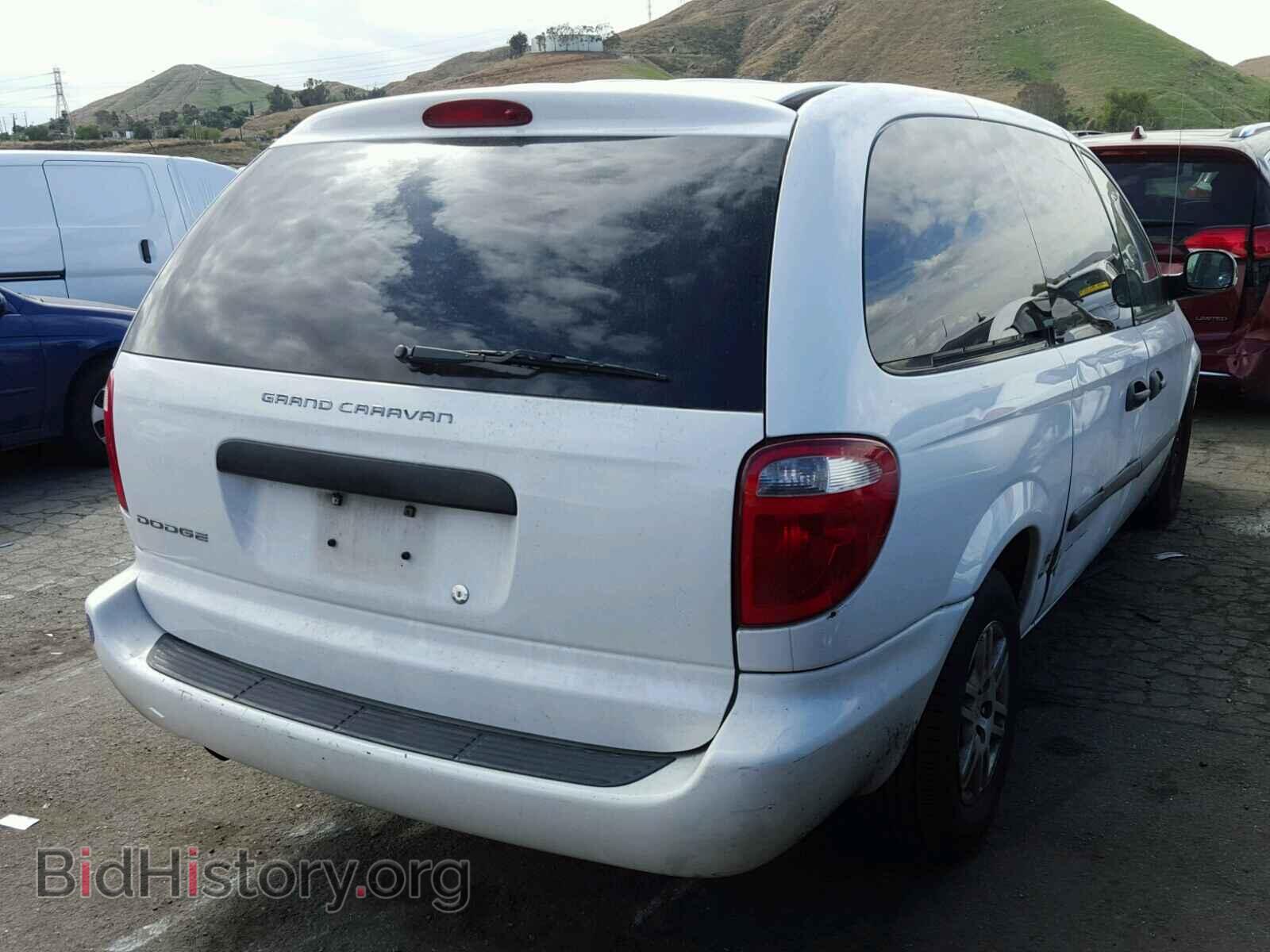 2007 DODGE CARAVAN - VIN: 1D4GP24R97B244021 - Фото 4