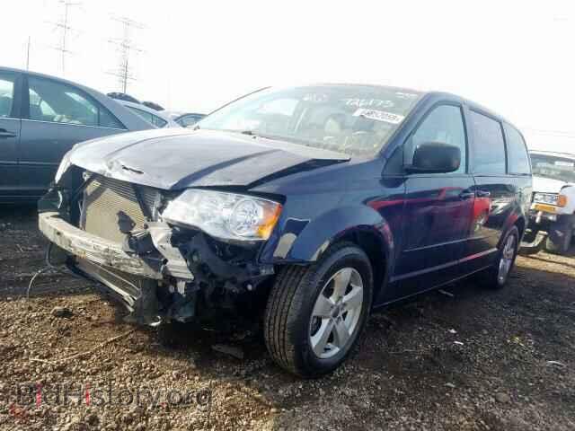 2013 DODGE CARAVAN - VIN: 2C4RDGBG7DR726173 - Фото 2