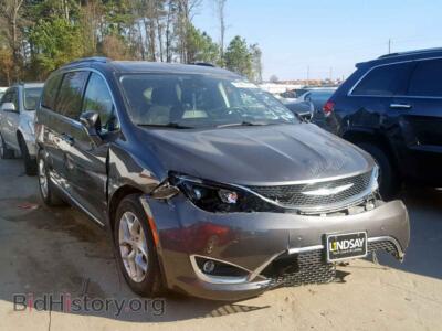 2018 Chrysler PACIFICA Pacifica T, серый — VIN 2C4RC1BG2JR127404, Copart