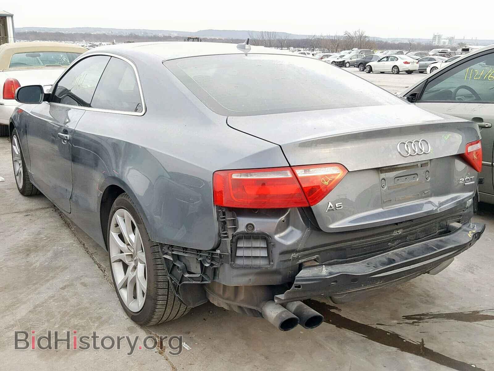 2012 AUDI A5 PREMIUM - VIN: WAUCFAFR4CA045378 - Photo 3