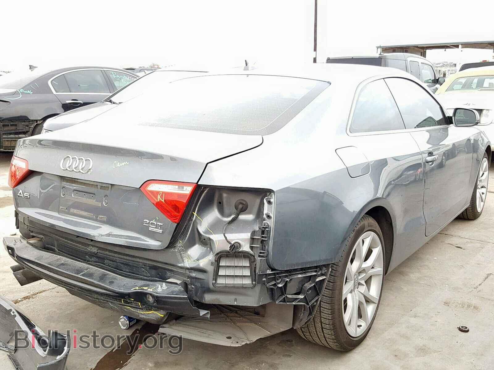 2012 AUDI A5 PREMIUM - VIN: WAUCFAFR4CA045378 - Photo 4