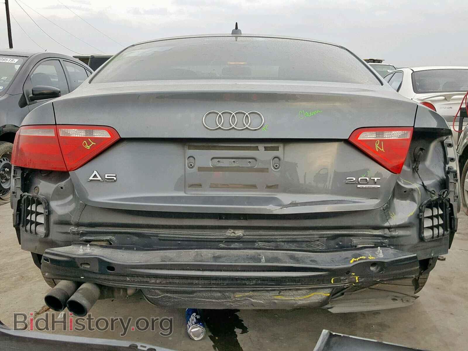 2012 AUDI A5 PREMIUM - VIN: WAUCFAFR4CA045378 - Photo 9