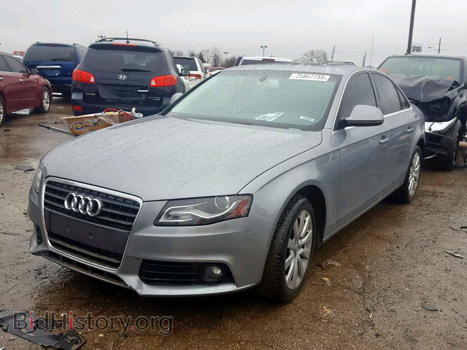 2009 AUDI A4 - VIN: WAUSF78K69N024726 - Фото 2