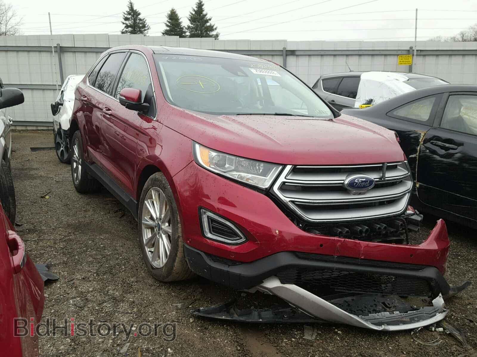 Фотография 2FMPK4K95HBB21639 - FORD EDGE 2017