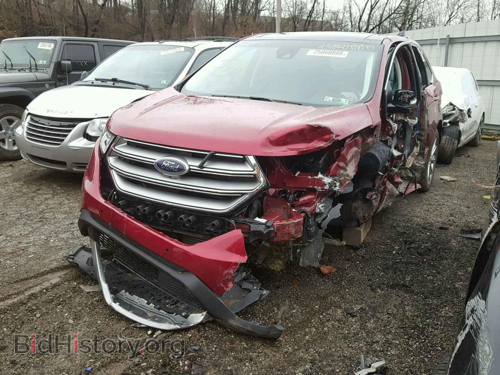 2017 FORD EDGE - VIN: 2FMPK4K95HBB21639 - Фото 2