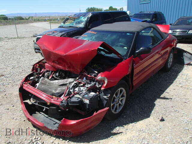 2006 CHRYSLER SEBRING - VIN: 1C3EL45X86N205706 - Фото 2