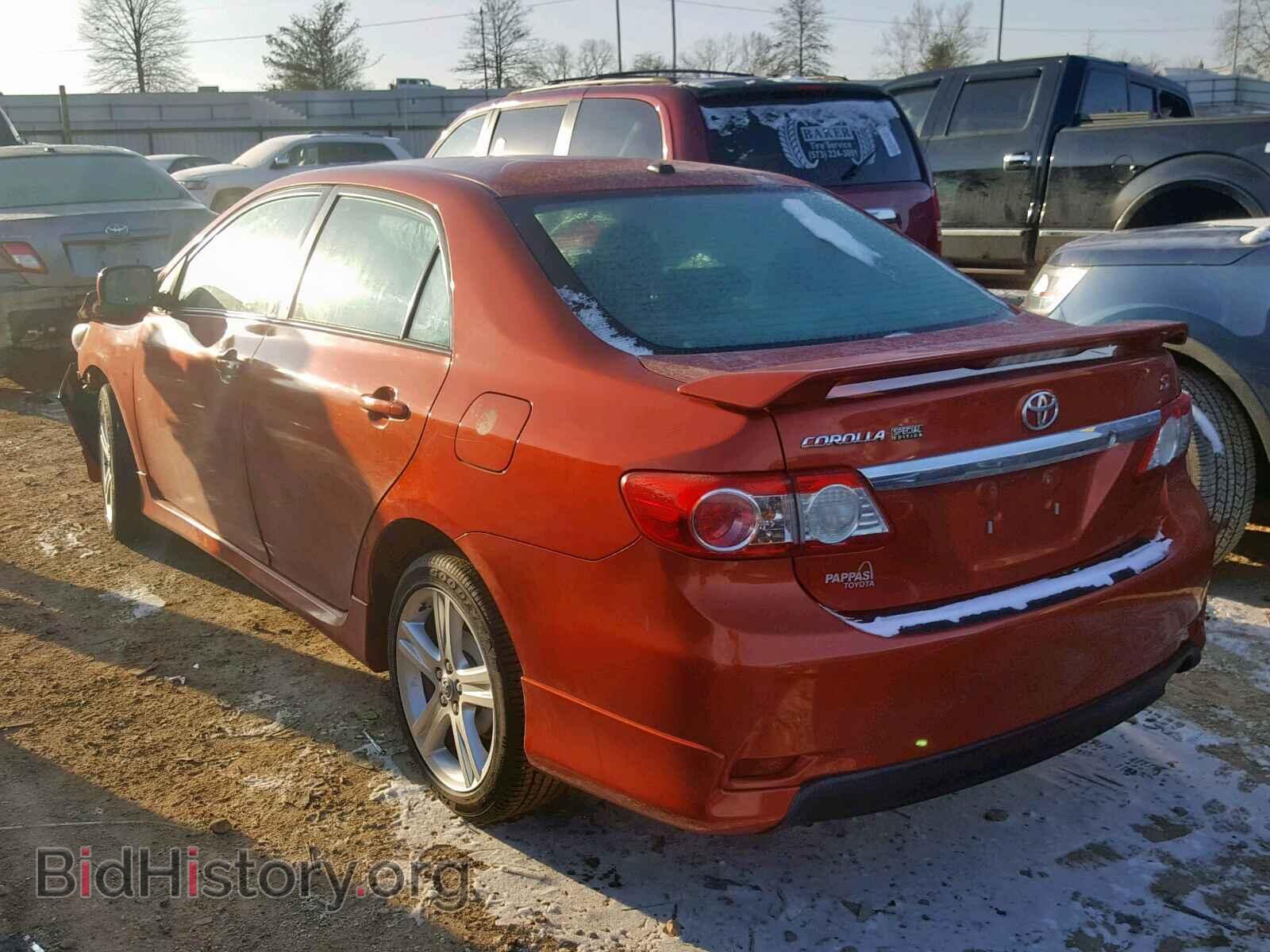 2013 TOYOTA COROLLA BA - VIN: 2T1BU4EE2DC087470 - Фото 3