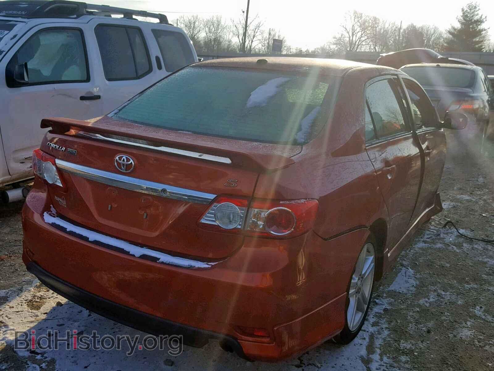 2013 TOYOTA COROLLA BA - VIN: 2T1BU4EE2DC087470 - Фото 4