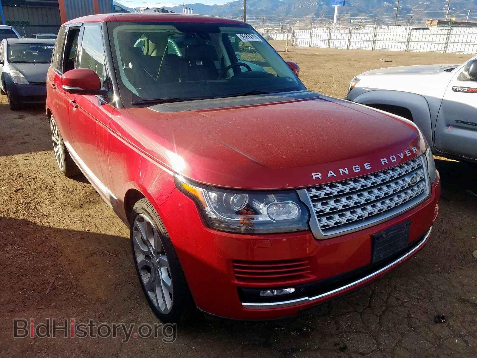 Photo SALGS2WF6EA155243 - LAND ROVER RANGE ROVE 2014