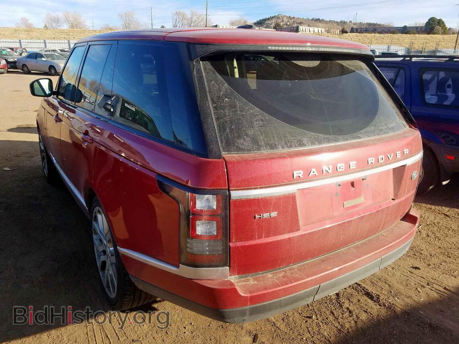 2014 LAND ROVER RANGE ROVE - VIN: SALGS2WF6EA155243 - Фото 3