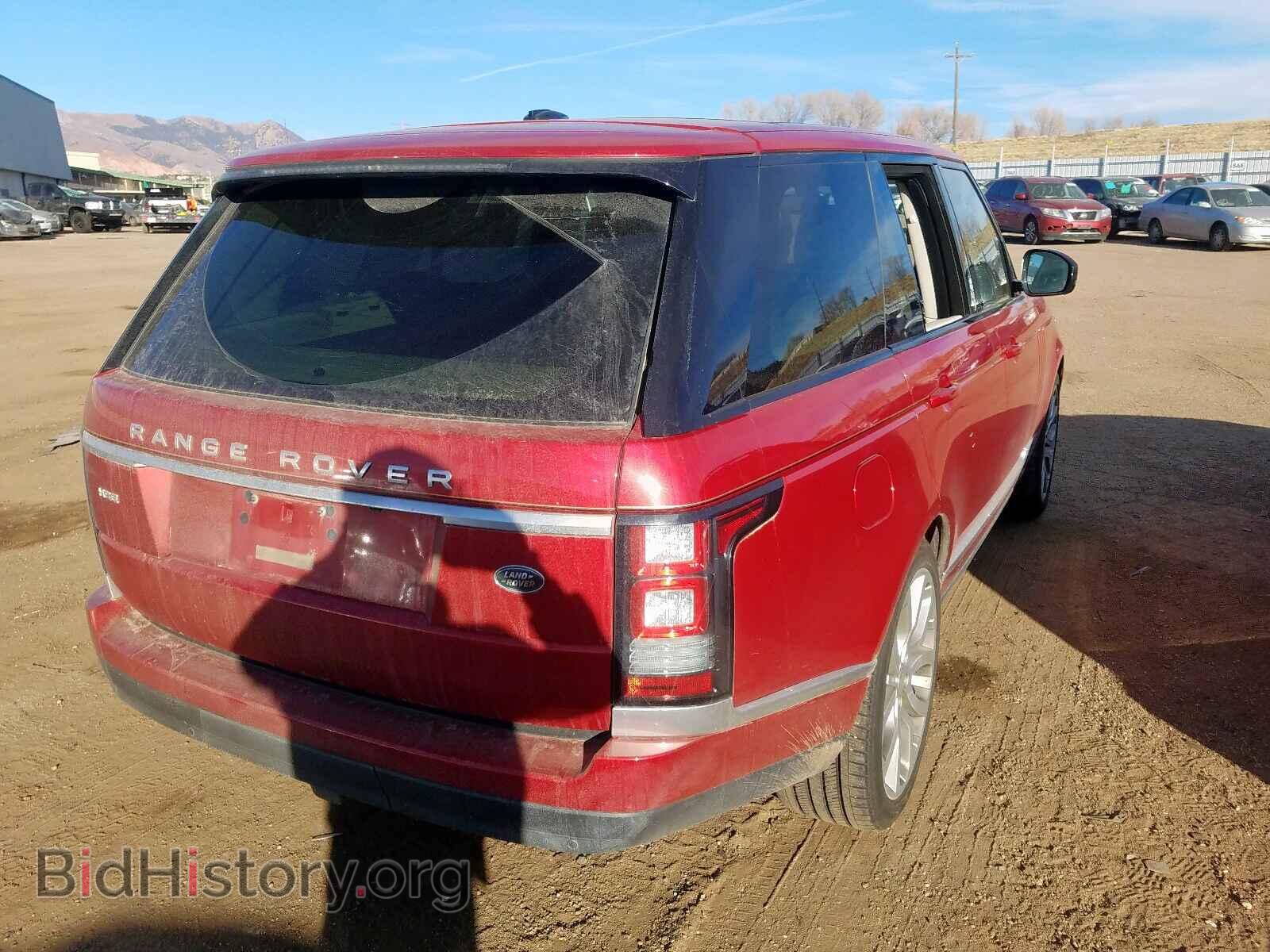 2014 LAND ROVER RANGE ROVE - VIN: SALGS2WF6EA155243 - Фото 4