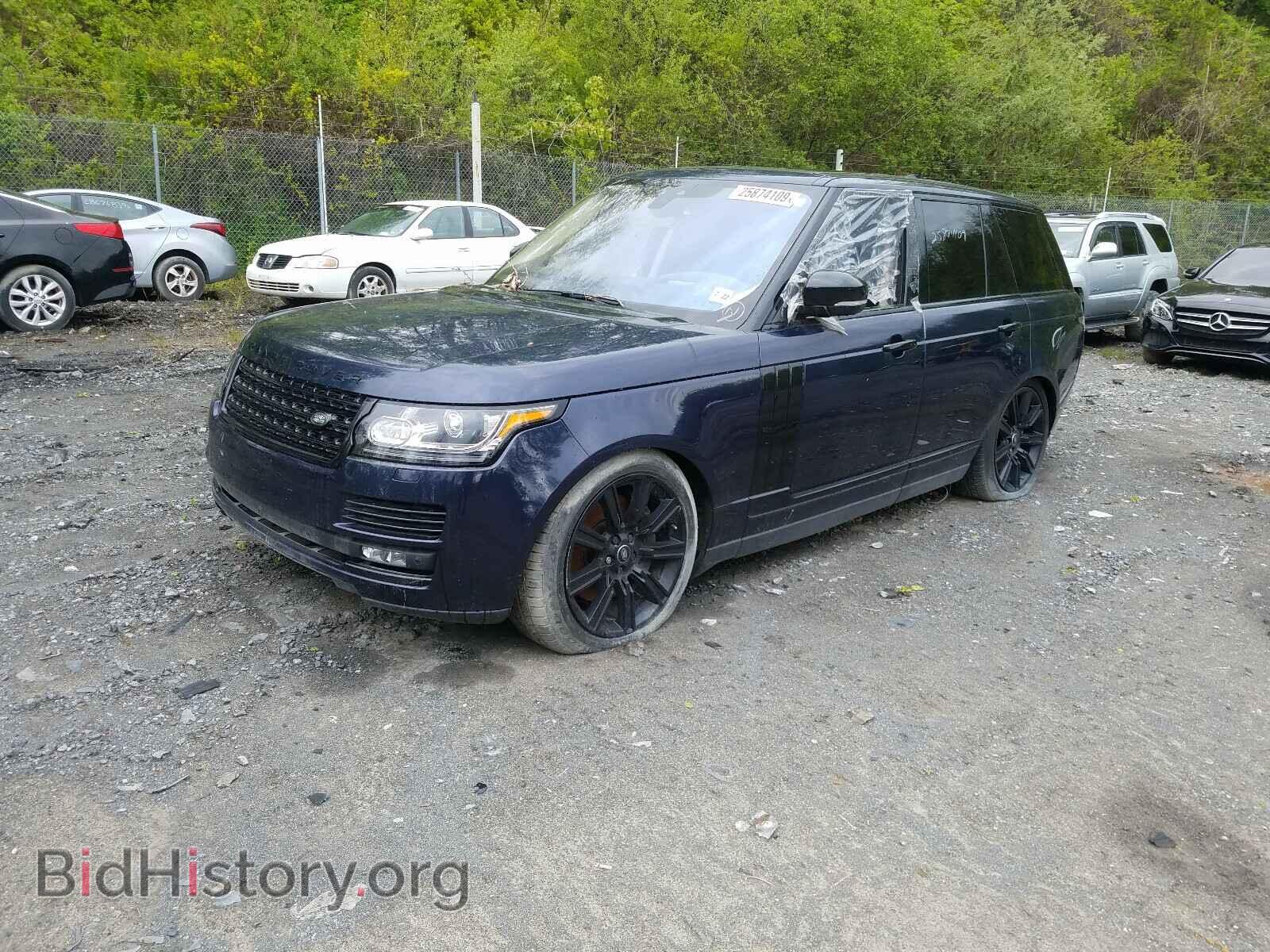 2017 LAND ROVER RANGE ROVE - VIN: SALGS2FE9HA358509 - Фото 2