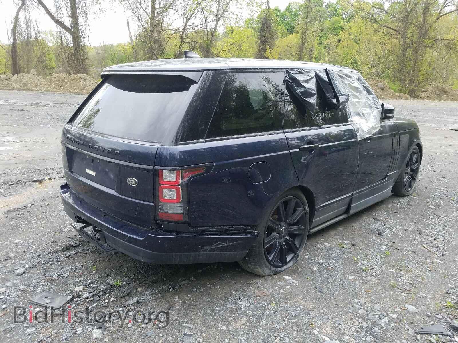 2017 LAND ROVER RANGE ROVE - VIN: SALGS2FE9HA358509 - Фото 4