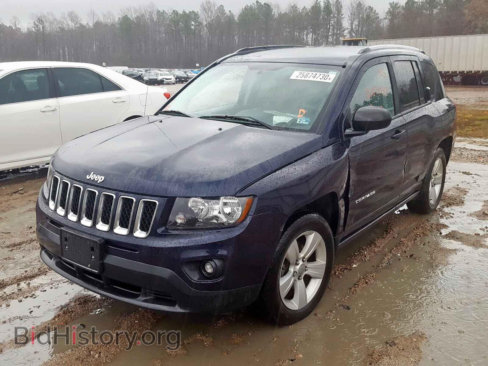 2016 JEEP COMPASS - VIN: 1C4NJDBB7GD722948 - Фото 2