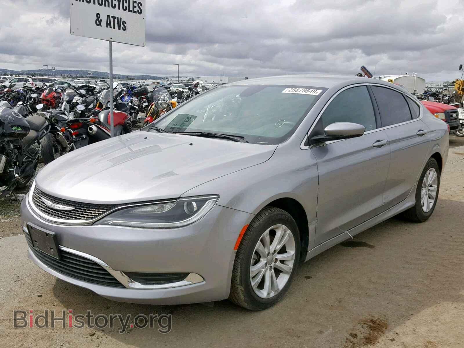 2016 CHRYSLER 200 - VIN: 1C3CCCAB7GN144717 - Фото 2