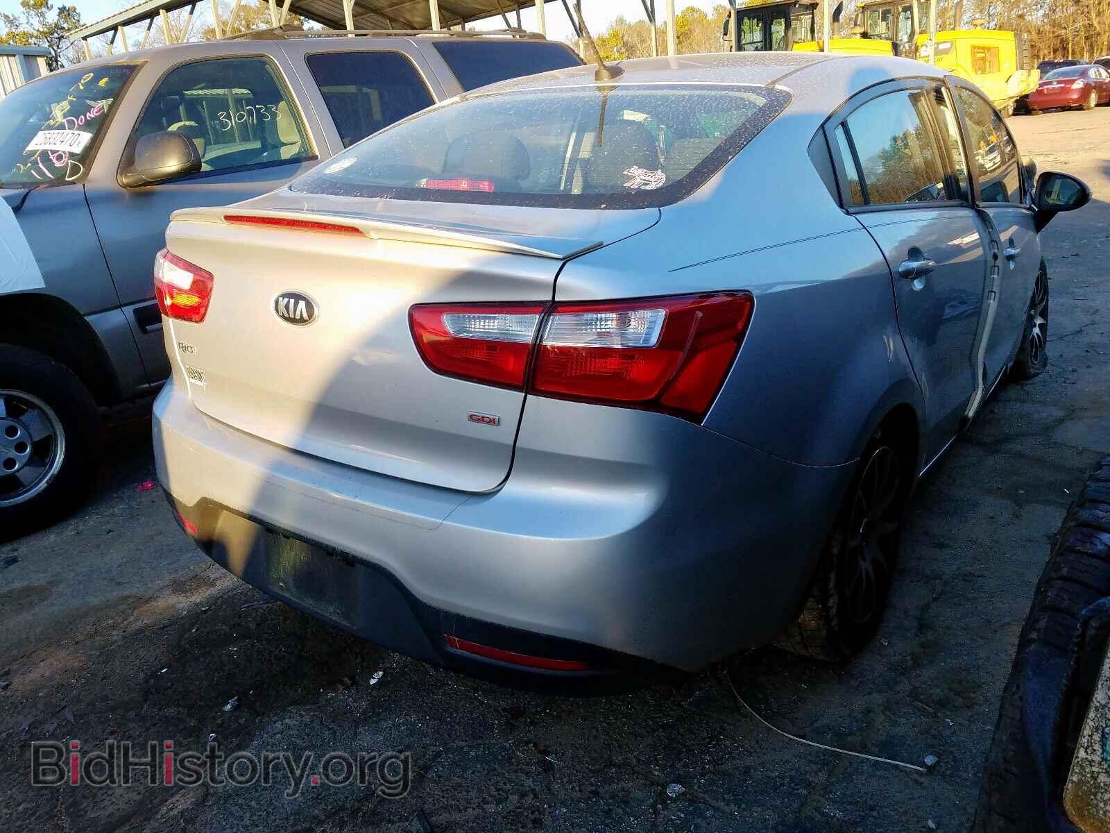 2015 KIA RIO - VIN: KNADM4A38F6454697 - Фото 4