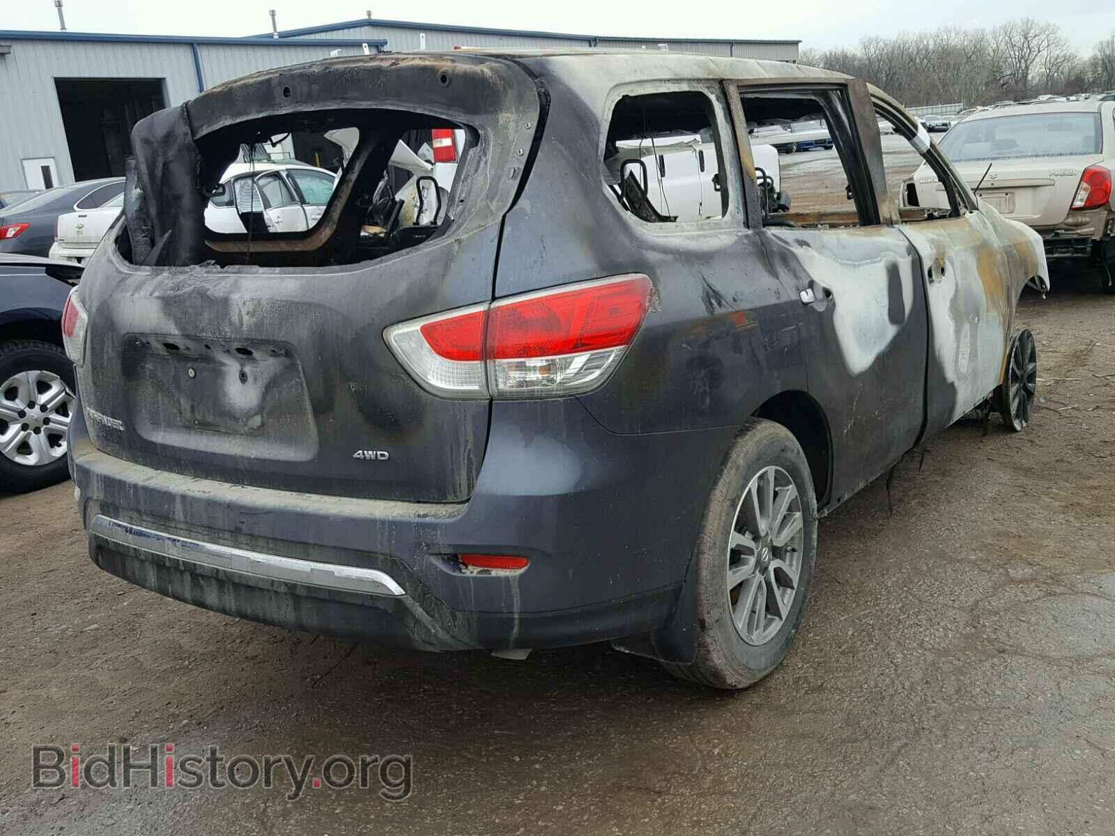 2014 NISSAN PATHFINDER - VIN: 5N1AR2MM5EC662855 - Фото 4