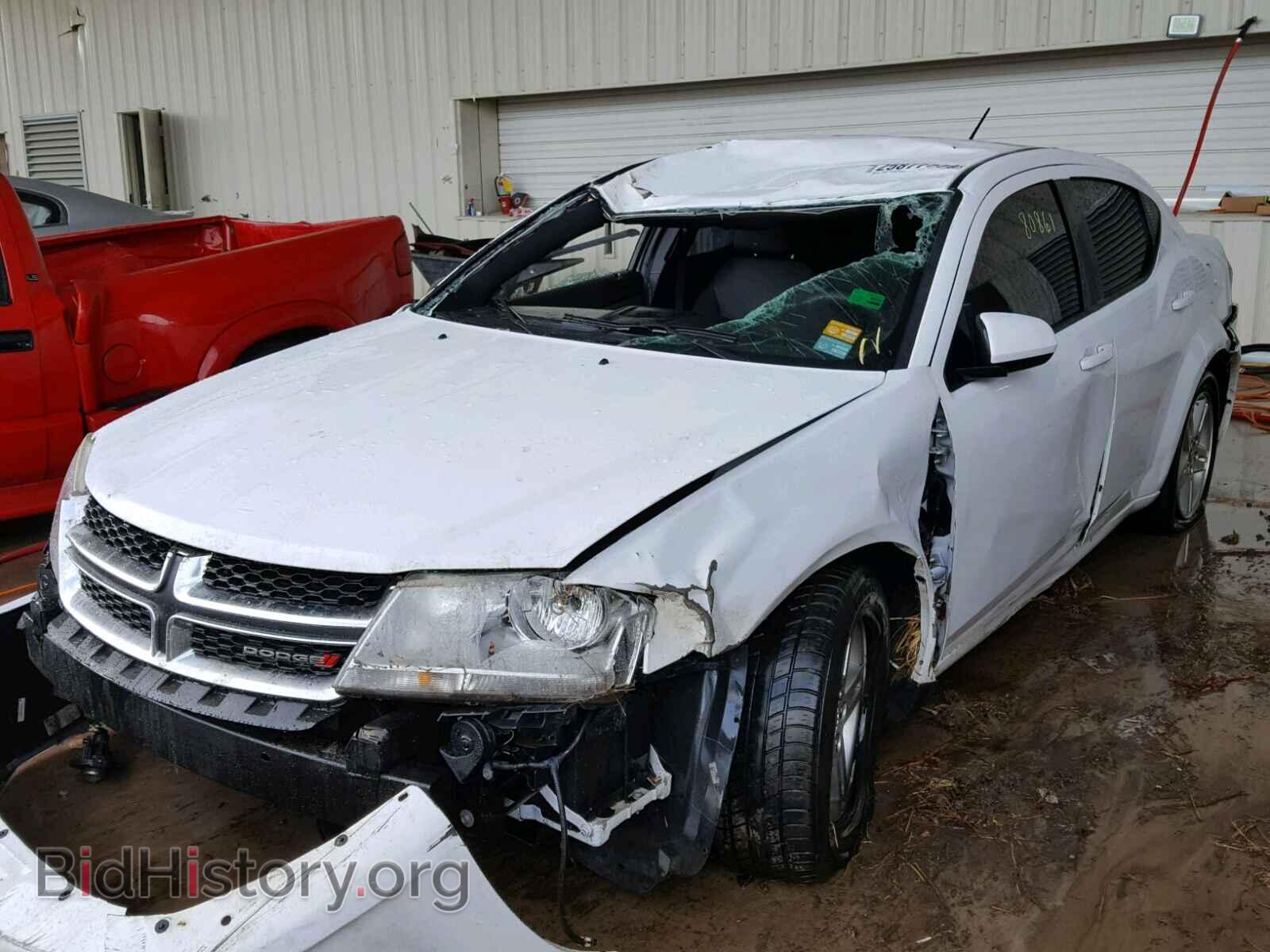 2014 DODGE AVENGER - VIN: 1C3CDZCB2EN189574 - Фото 2