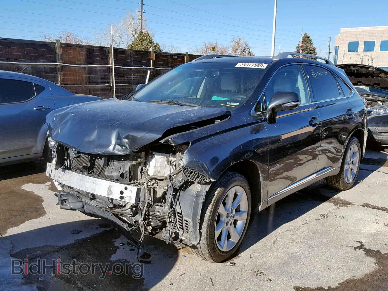 2011 LEXUS RX 350 - VIN: 2T2BK1BA3BC098122 - Фото 2