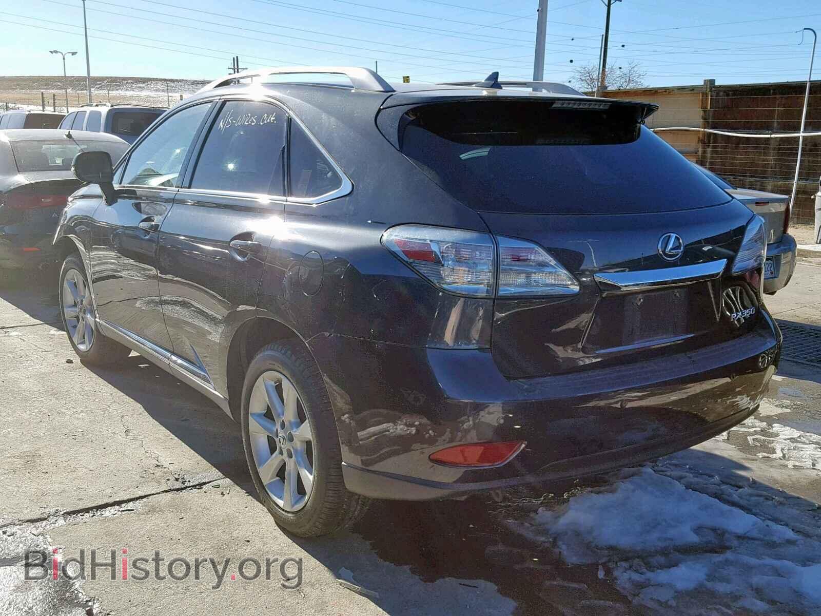 2011 LEXUS RX 350 - VIN: 2T2BK1BA3BC098122 - Фото 3