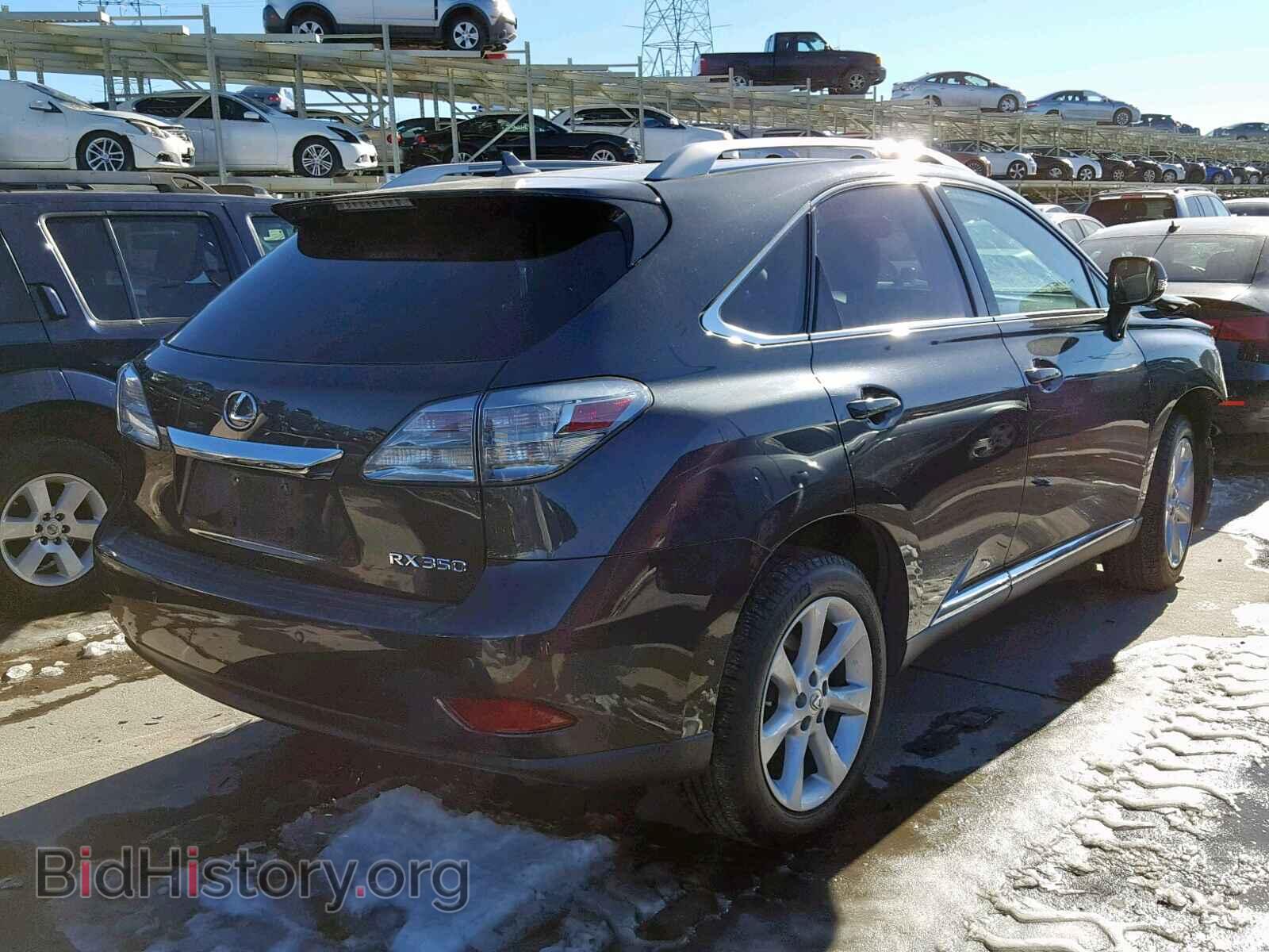 2011 LEXUS RX 350 - VIN: 2T2BK1BA3BC098122 - Фото 4