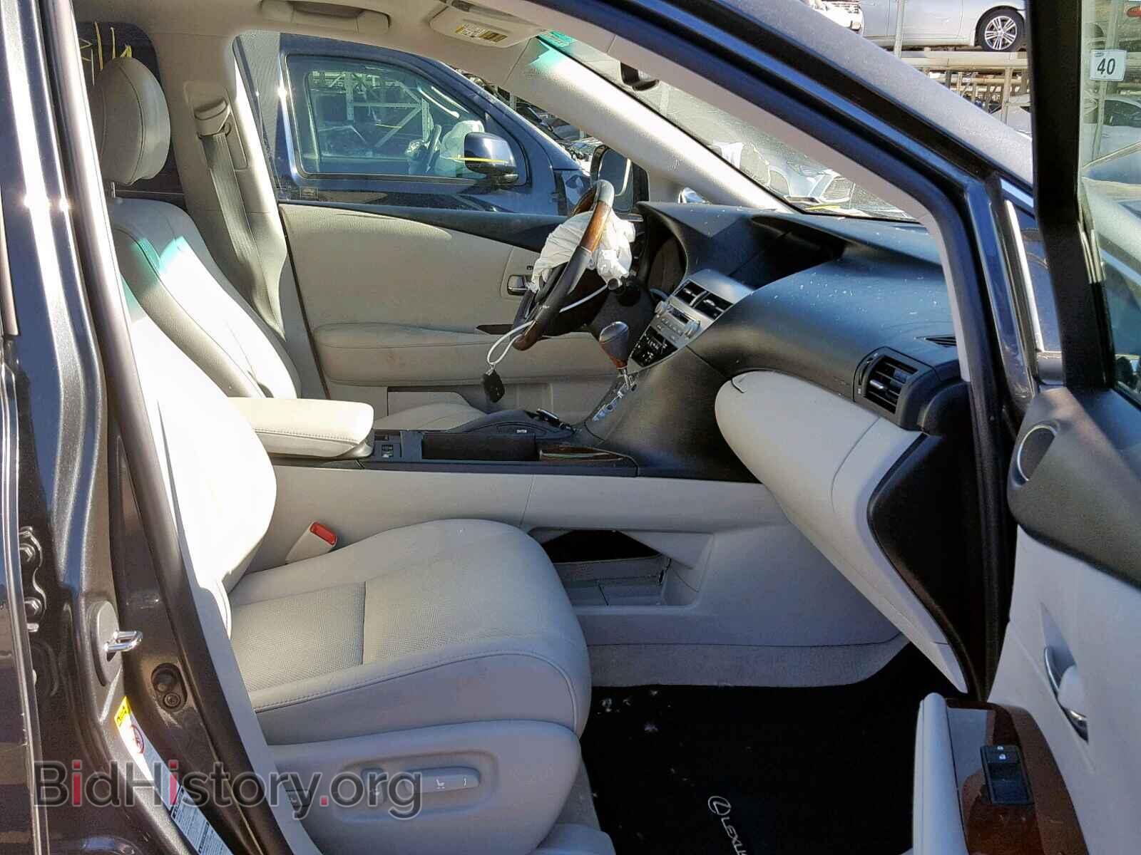 2011 LEXUS RX 350 - VIN: 2T2BK1BA3BC098122 - Фото 5