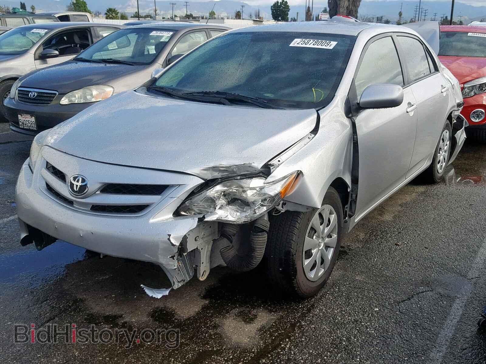 2011 TOYOTA COROLLA BA - VIN: 2T1BU4EEXBC629265 - Фото 2