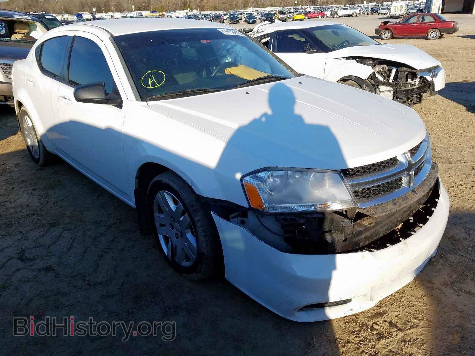 Photo 1C3CDZABXEN193603 - DODGE AVENGER 2014