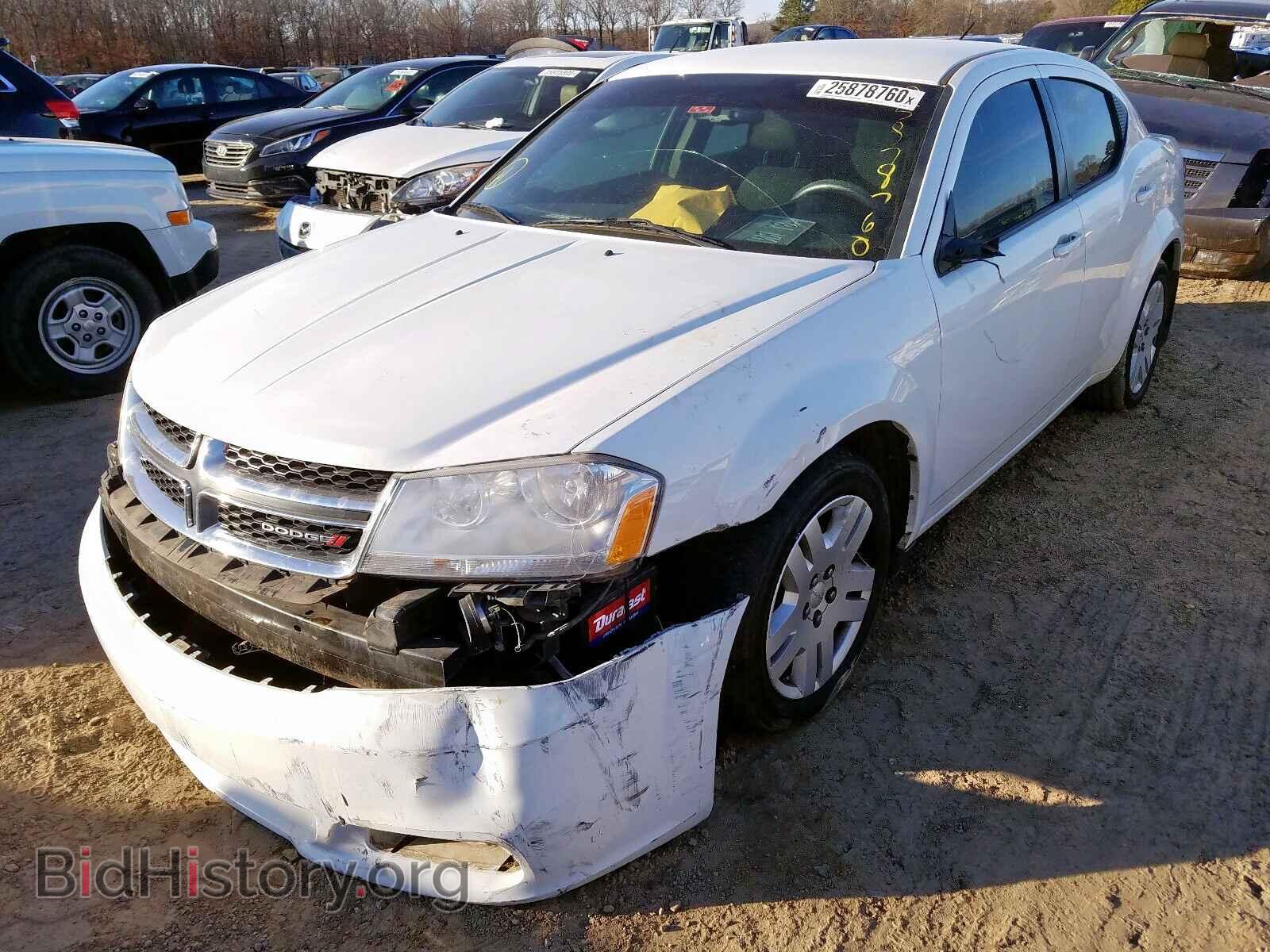 2014 DODGE AVENGER - VIN: 1C3CDZABXEN193603 - Фото 2