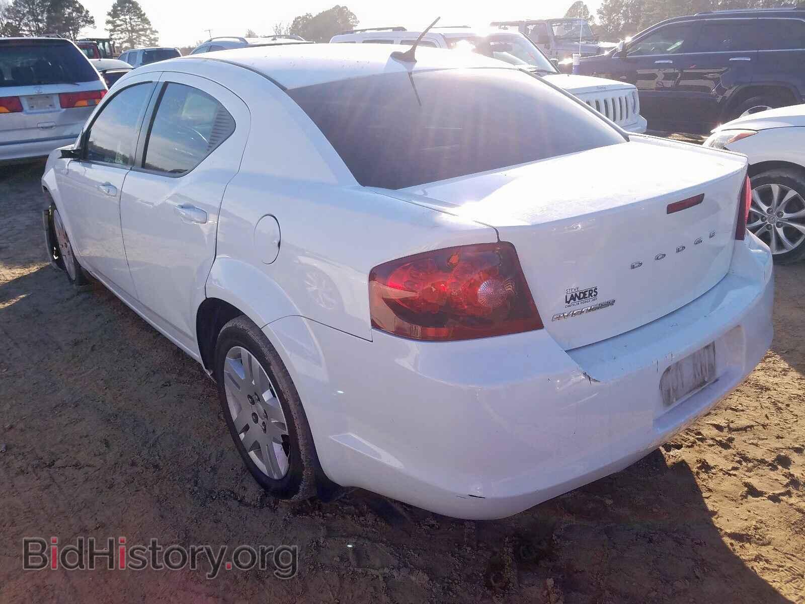2014 DODGE AVENGER - VIN: 1C3CDZABXEN193603 - Фото 3