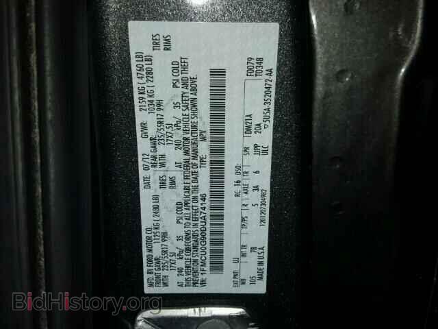 2013 FORD ESCAPE - VIN: 1FMCU0G90DUA74146 - Photo 10