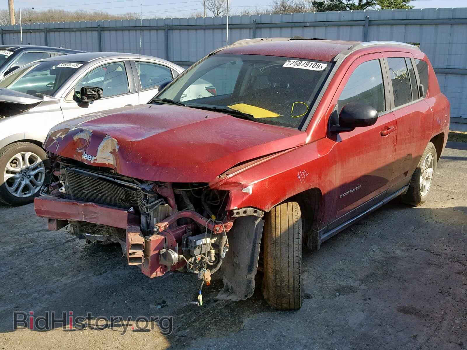 2014 JEEP COMPASS SP - VIN: 1C4NJCBA8ED539184 - Фото 2