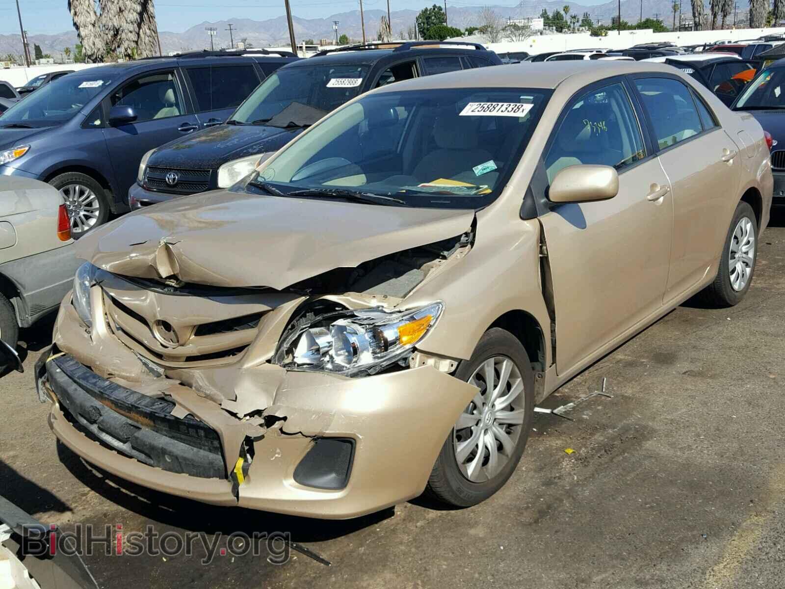 2012 TOYOTA COROLLA BA - VIN: 5YFBU4EE1CP046889 - Фото 2