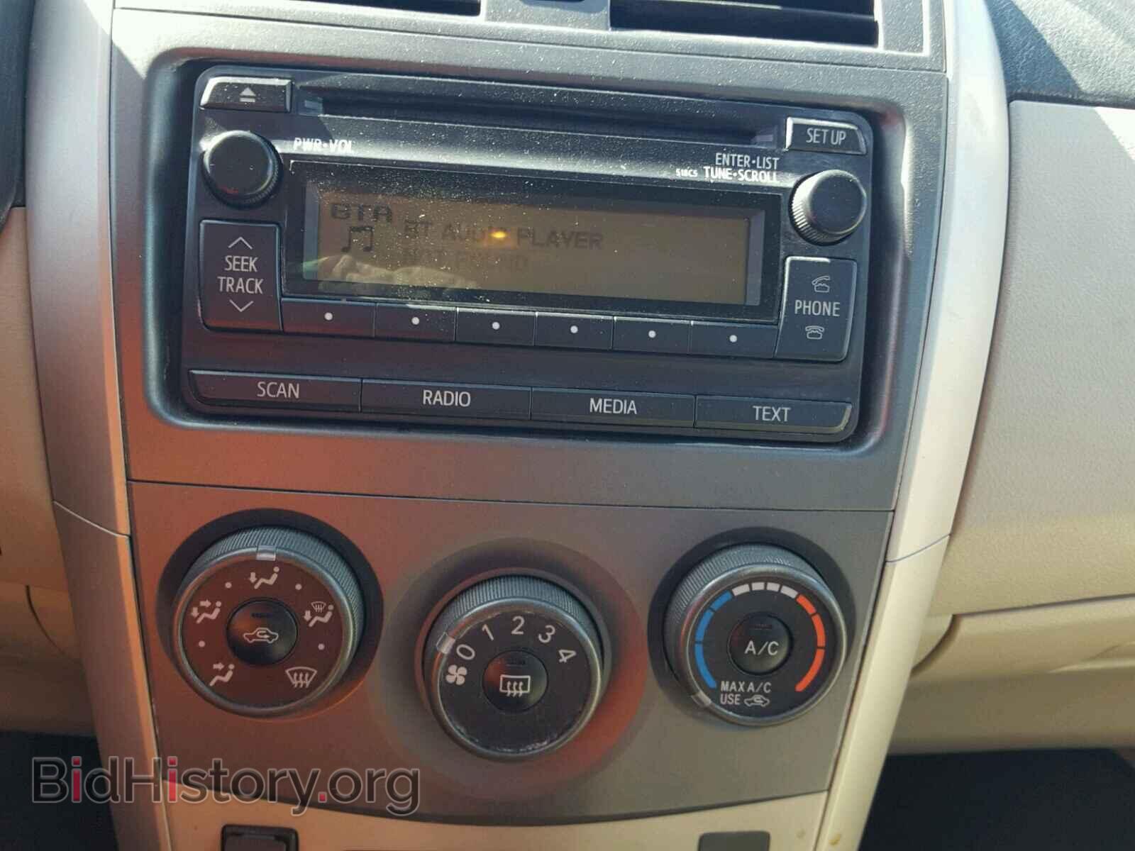 2012 TOYOTA COROLLA BA - VIN: 5YFBU4EE1CP046889 - Фото 9