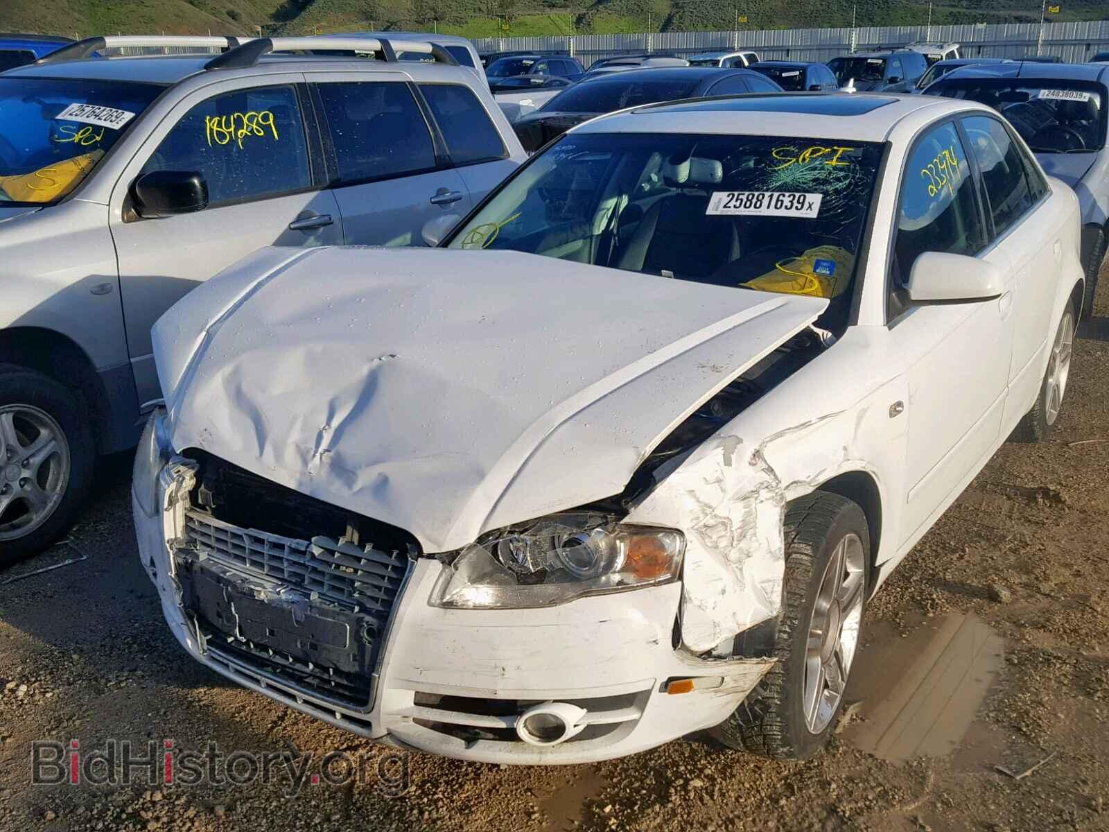 2007 AUDI A4 - VIN: WAUDF78EX7A066727 - Фото 2