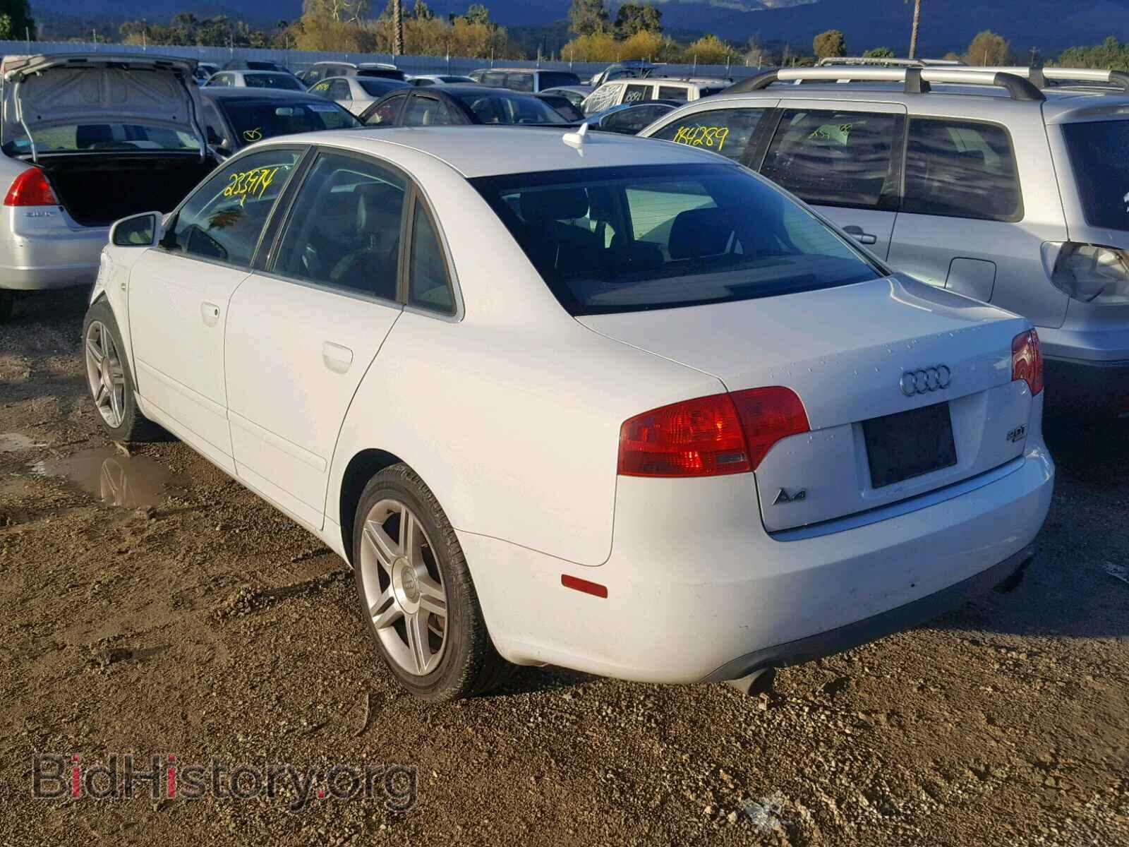 2007 AUDI A4 - VIN: WAUDF78EX7A066727 - Фото 3