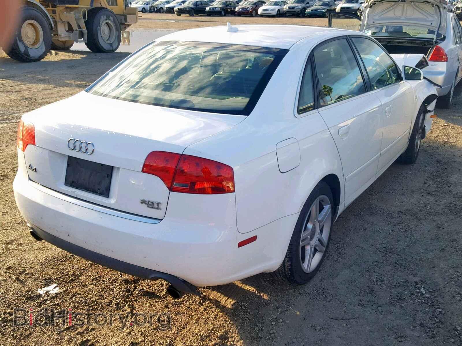 2007 AUDI A4 - VIN: WAUDF78EX7A066727 - Фото 4