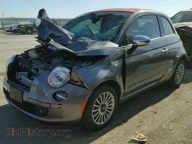 2012 FIAT 500 - VIN: 3C3CFFERXCT385889 - Фото 2