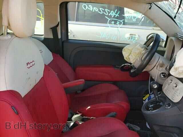2012 FIAT 500 - VIN: 3C3CFFERXCT385889 - Фото 5