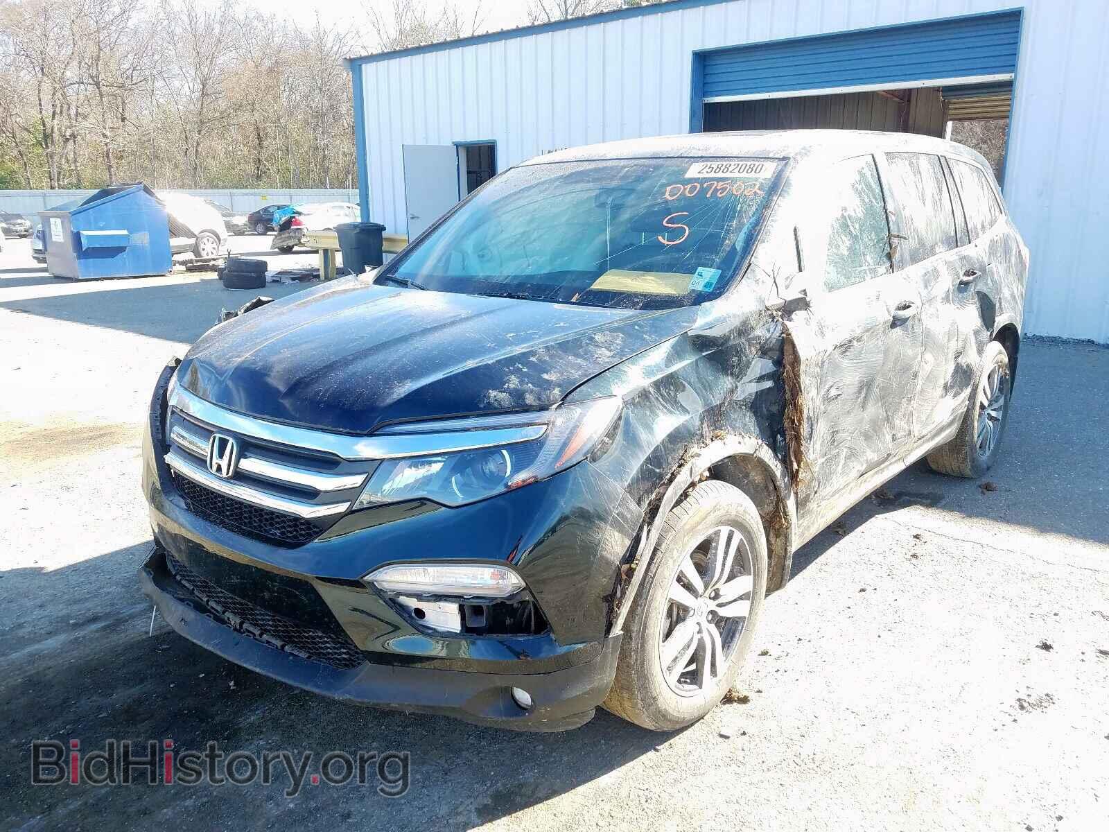 2018 HONDA PILOT - VIN: 5FNYF5H50JB007502 - Фото 2